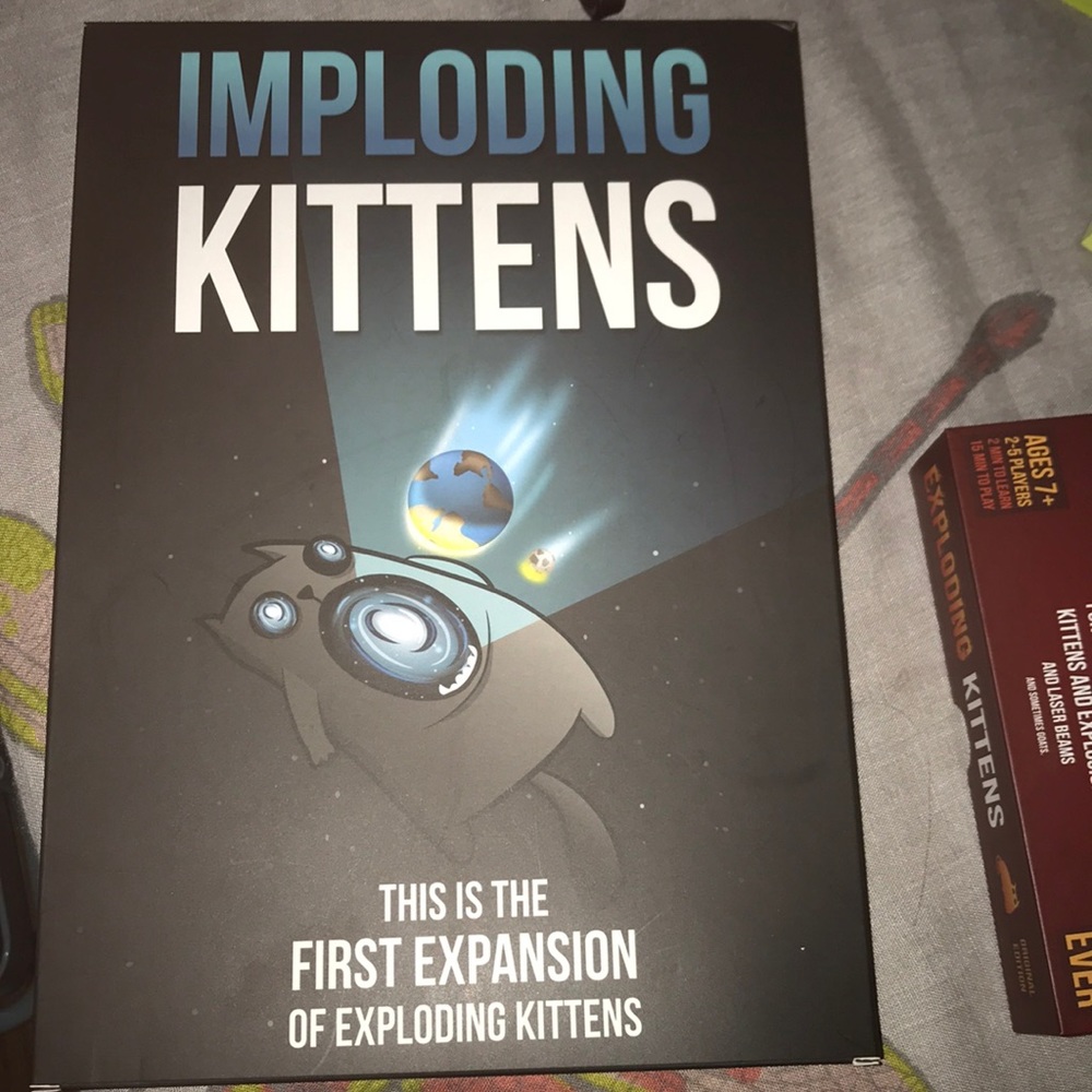 Imploding Kittens expansion pack #1
